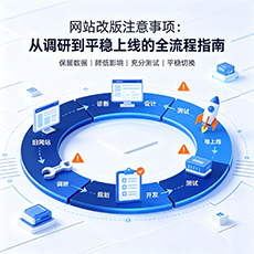 六安建站-网站改版注意事项：从调研到平稳上线的全流程指南