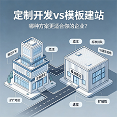 六安建站-定制开发vs模板建站：哪种方案更适合你的企业？