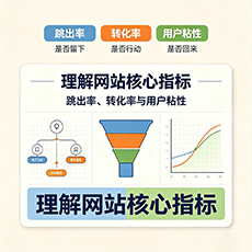 六安建站-理解网站核心指标：跳出率、转化率与用户粘性